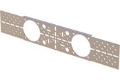 PEX-järjestelmät - Uponor smart aqua plus mounting bracket m7 c/c 150 mm for te - 1085749