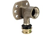 Alupex-järjestelmät - Viega Raxofix cover angle 16 mm x 1/2" gunmetal - 645915