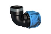 Vesihuoltotuotteet - +GF+ Ijoint elbow 32mm x 1" socket - 158400029