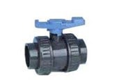 Muoviputket ja liittimet - +GF+ Ball valve 22i pvc/epdm d63 - VSA22I630