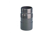Muoviputket ja liittimet - +GF+ Letkuliitin PVC PN16 D50 - 721960410
