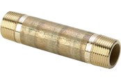 Kierteitetyt putkenosat ja liittimet - Viega Nipple pipe 2" x 150 mm gunmetal - 319809