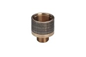 Kierteitetyt putkenosat ja liittimet - Viega Pointed socket 1 1/4" x 1" gunmetal - 359348