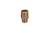 Kierteitetyt putkenosat ja liittimet - Viega Nipple 3/4" x 1/2" gunmetal - 266523