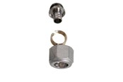 PEX-järjestelmät - Pettinaroli Täydellinen sovitussetti polyeteeniputkelle messingistä, jossa on teepinta 1/2x15/10 pex. - BI-220PT