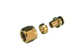 Lattialämmitys - Pettinaroli 3/4 adapting set Keltainen 18x20mm for pex - 3015-006-20/16