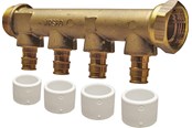 PEX-järjestelmät - Uponor q&e -liitin männän kierre pyörivä nkb dr 3/4mt/sn 3x15 c/c35mm - 1026027