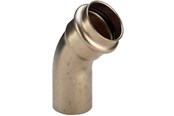 Paineputket ja liittimet - Viega Profipress bend 45° 15 Copper/bright 292508 - 292508
