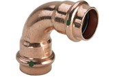 Paineputket ja liittimet - Viega Profipress kyynärpää 90° 12 291488 - 291488