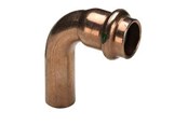 Paineputket ja liittimet - Viega Profipress bend 90° 22 Copper/bright 291679 - 291679
