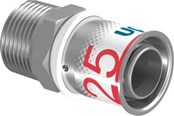 Alupex-järjestelmät - Uponor s-press plus adapter male thread 25 mm x 34 - 1070507