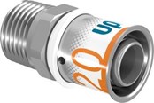 Alupex-järjestelmät - Uponor s-press plus sovitin uroskierre 20 mm x 12 - 1070504