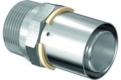 Alupex-järjestelmät - Uponor s-press sovitin uroskierre 63 mm x 2 - 1032895