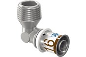 Alupex-järjestelmät - Uponor s-press plus elbow male thread 25 mm x 1 - 1070536