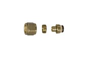 Lattialämmitys - Uponor Vario-puristussovitin 20x1.9/2.0-g3/4euro. - 1065290