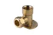 Puristusliittimet - Vsh Fabrieken Wallplate elbow fxc 1/2x12 s12 - 0865238