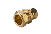 Puristusliittimet - Vsh Fabrieken Compression straight c. red.2xc 10x8 dzr s - 8803211