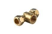 Puristusliittimet - Vsh Fabrieken Compression tee female cxfxc 12x1/2x12 s1 - 0869253