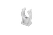 Putkiasennukset ja liittimet - Viega pipe clip 24 mm Valkoinen - 104405