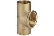Kupariputket ja -liittimet - Viega T-piece 18 x 1/2" x 18 mm gunmetal - 103767