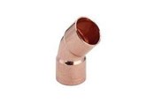Kupariputket ja -liittimet - Viega kyynärpää 45° f 15 mm kupari - 100483