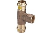 Paineputket ja liittimet - Viega Profipress G T-piece 28 x 1/2" x 28 mm gunmetal - 352745