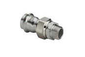 Paineputket ja liittimet - Viega sanpress inox sovitinliitos 28 x 1 438333 - 438333