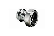 Paineputket ja liittimet - Viega Sanpress inox Liitäntä screw fitting 15 mm x 12 - 437572