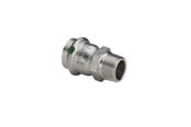 Paineputket ja liittimet - Viega Sanpress Inox transition 42 mm x 1 1/2" stainless steel 436551 - 436551