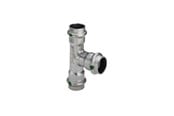 Paineputket ja liittimet - Viega Sanpress Inox T-piece 35 x 28 x 35 mm stainless steel - 436018