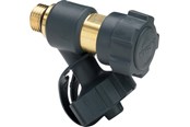 Liitostarvikkeet putkille - Viega Easytop drain valve 1/4" gunmetal - 457334