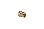 Paineputket ja liittimet - Viega Sanpress transition 42 x 1 1/2" socket/socket gunmetal - 124236