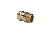 Paineputket ja liittimet - Viega Sanpress transition 54 x 1 1/2" sleeve/nipple gunmetal - 314668