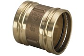 Paineputket ja liittimet - Viega Sanpress XL sleeve 76.1 mm gunmetal - 350598