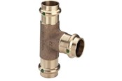 Paineputket ja liittimet - Viega Sanpress T-piece 28 mm gunmetal - 111915