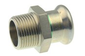 Paineputket ja liittimet - Vsh Fabrieken Xpr stainless str conn fm 42xr5/4 - 6190723