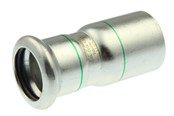 Paineputket ja liittimet - Vsh Fabrieken Xpr ruostumaton teräsreduktio 15x18 - 6191121