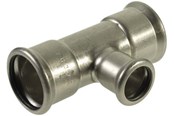 Paineputket ja liittimet - Vsh Fabrieken Xpr stainless t Punainen fff 108x88.9x108 - 6204517