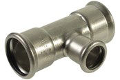 Paineputket ja liittimet - Vsh Fabrieken Xpr stainless t Punainen fff 76.1x28x76.1 - 6204352