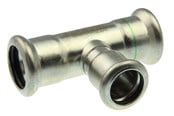 Paineputket ja liittimet - Vsh Fabrieken Xpr stainless t Punainen fff 54x42x54 - 6191570