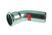 Paineputket ja liittimet - Vsh Fabrieken Xpr hiilikuitukulma 45 astetta, halkaisija 76.1 mm. - 6208092