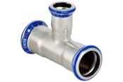 Paineputket ja liittimet - Geberit T-kappale rst 28x22x22mm. - 31234