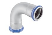 Paineputket ja liittimet - Geberit Bend stst 90g d22 - 30104