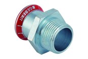 Paineputket ja liittimet - Geberit Mapress ylivuoto-nippeli 15mmx3 / 4 kpl elforziksi. - 21714