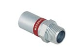 Paineputket ja liittimet - Geberit Sovitin mt w/ plend cst d18-r1/2 zn-pl - 21933