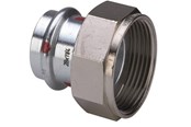Paineputket ja liittimet - Viega prestabo Liitäntä screw fitting 22 mm x 34 - 693091