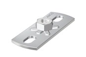 Putkiasennukset ja liittimet - Flamco Back plates gp 10- 80 x 30 - 39413