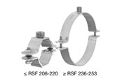 Putkiasennukset ja liittimet - Flamco rsf clip g1/2-m10 x 40-44 - 54206