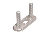 Putkiasennukset ja liittimet - Flamco Rørholder BME dobbelt M8 8-50/90 mm - 39420