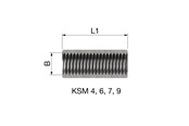 Putkiasennukset ja liittimet - Flamco Connectors m10 ksm 4 - 70904